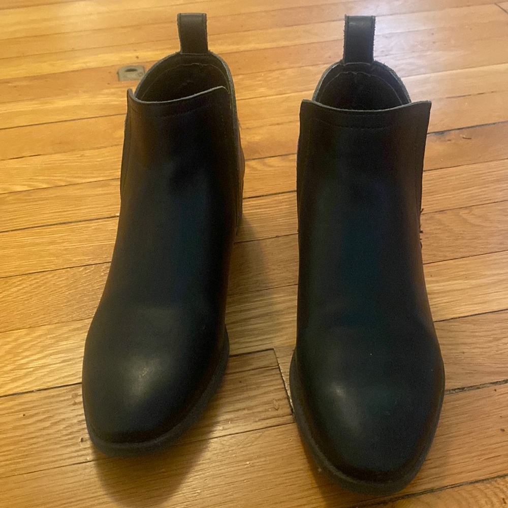 Black booties from Dolce Vita